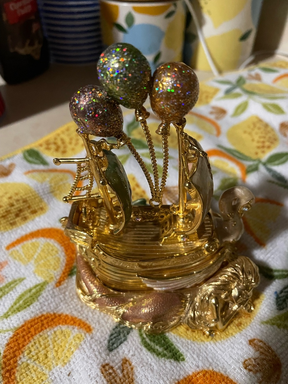 Kirk’s Folly ( ship of dreams ) keepsake trinket box collection piece.